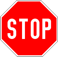 Verkehrsschild Stop
